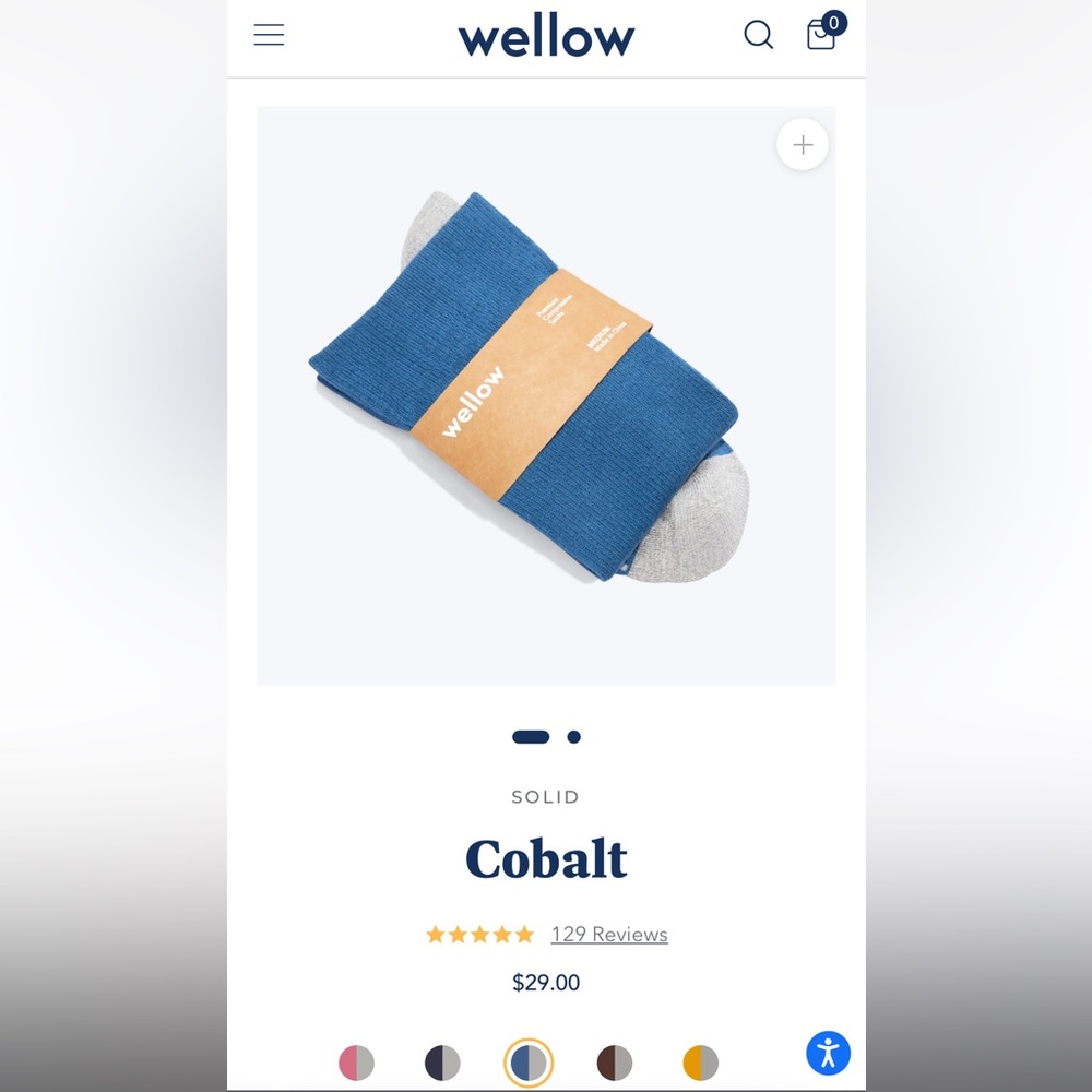 Wellow compression socks